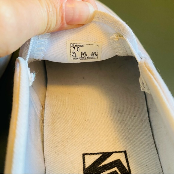 VANS Custom Hand Painted Butterfly Slip On Sneakers - Picture 8 of 8